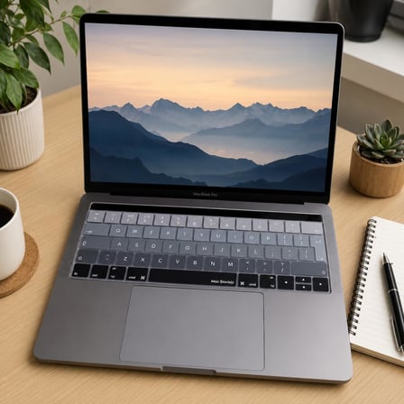 UK İngilizce Klavye Koruyucu MacBook Pro 13 15 Touch Bar Uyumlu A1706 A1989 A2159 A1707 A1990 | UK ISO Ters L Enter | Avrupa İngilizce Baskılı Silikon Keyboard Cover Silikon Siyah Gri