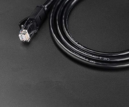 CAT6 Ethernet Kablosu, 5 Metre, Siyah