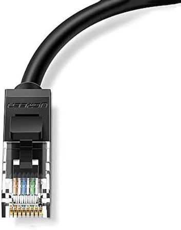 CAT6 Ethernet Kablosu, 5 Metre, Siyah