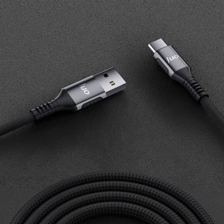 66W USB-A to Type-C Örgülü Hızlı Şarj ve Data Kablosu 2 Metre