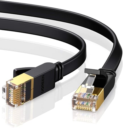 CAT7 U/FTP Flat Ethernet Kablosu 8 Metre
