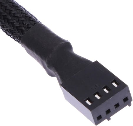 4303 Fan Çoklayıcı Y PWM Kablosu 4 pin Switch 3 pin 3 Port