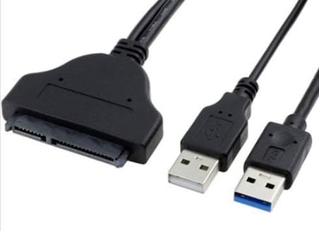 5142 Usb 3.0 2.5 3.5 İnç Sata Ssd Hdd Harddisk Çevirici Dönüştürücü Adaptör Kablosu