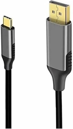 K01E Type-C To Display Port Dp 4K Hd 60Hz Görüntü Aktarım Kablosu