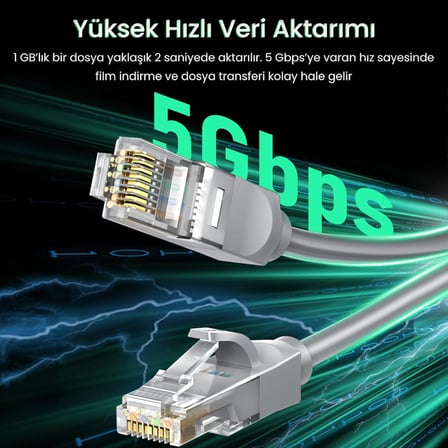 CAT6e 1000Mbps UTP RJ45 Gigabit Ethernet Kablosu 2 Metre