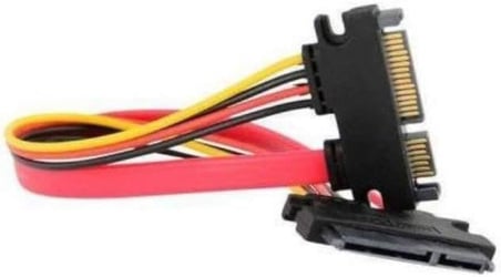 Sata Kablo 50 Cm Erkek Dişi 15+7 Pin