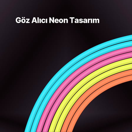 USB-C - Lightning Hızlı Şarj Kablosu 120cm Neon (Neon Pembe)