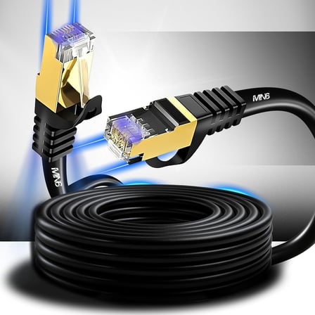 M109F Cat7 Ethernet Kablosu 5 Metre, Bakır İletken
