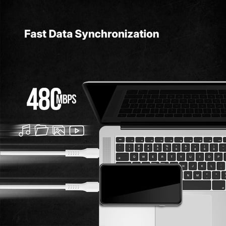 USB-C - Lightning Hızlı Şarj Kablosu 120cm 2DK60B