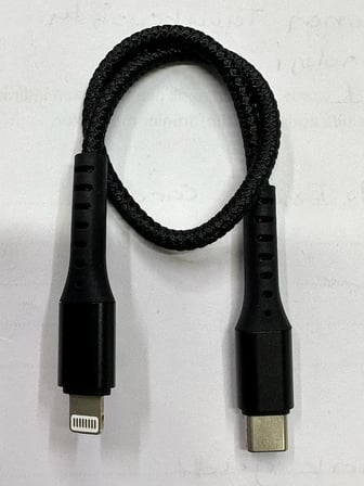 Kısa Typec iphone kablo kısa type-c iphone kablo typec lightning kablo type-c lightning kablo 28 cm