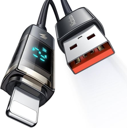 Ca-3620 Lightning Dijital Pro Power Of Data Şarj Kablosu 1.2, Siyah