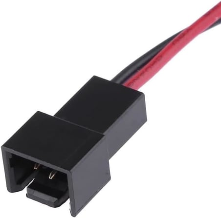 4 Pin Molex Erkek to 2x 5V ve 2x 12V 3 Pin Erkek CPU PC Kasa Fan Splitter Çoklayıcı Kablosu