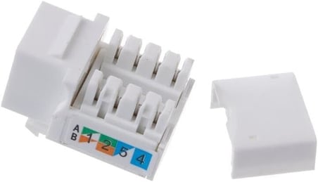 Parcbeny 3552 Cat6 Rj45 Utp Keystone Patch Panel İçin Jack