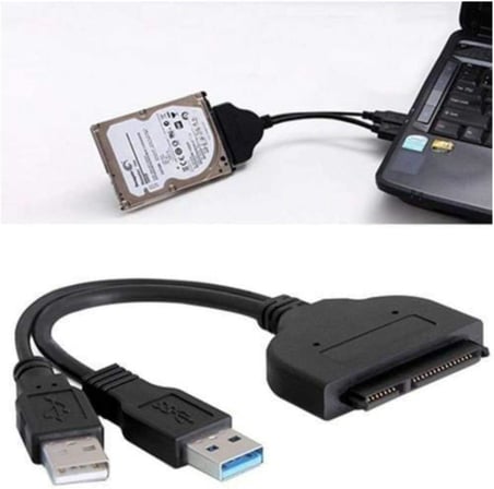4537 Usb 3.0 2.5' Inç Sata Ssd Hdd Hard Disk Çevirici Dönüştürücü Adaptör Kablosu