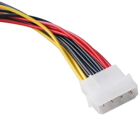 5101 Üçlü 3 Port ide Molex Sata Power Hdd 4 pin Güç Kablosu