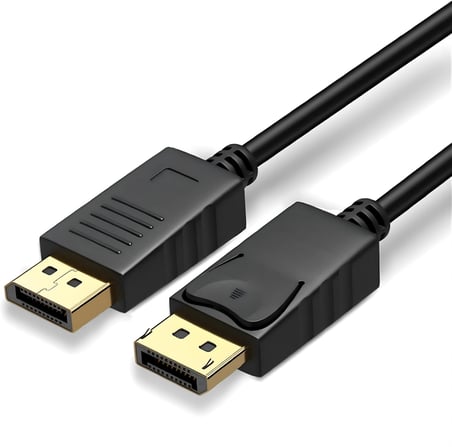 5 Metre Display Port 1.2 Kablo, 4K Ultra HD, DP to DP Kilitli Monitör Bağlantı Kablosu, PC ve Laptop Uyumlu, Yüksek Çözünürlüklü Görüntü Aktarımı, Dayanıklı ve Güvenli Tasarım CB-12