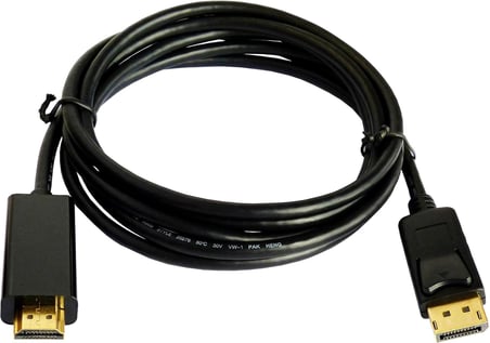5107 Displayport to HDMI 3 Metre Çevirici Dönüştürücü Adaptör