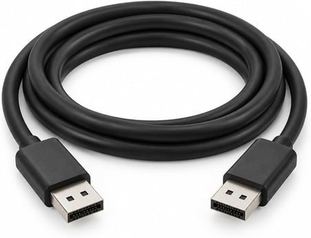PrimeX PX-DP8K 1.8 Metre DisplayPort 1.4 Kablo, 2K 4K 8K UHD DP Kablo, 4K 240Hz, 1080p 480Hz, 144Hz 165Hz 360Hz Destekli, FreeSync G-Sync Uyumlu, Mandalsız Display Port Kablo, Ses ve Görüntü Aktarımı