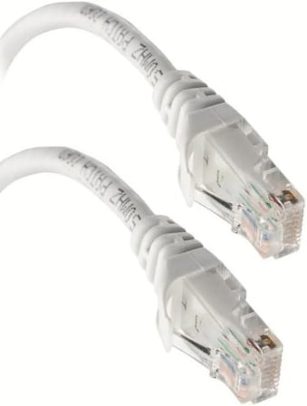 Cat6 Bilgisayar TV Modem Lan Internet Data Kablosu (Cat 6 Ethernet Modem Rj45 Uçlu Jacklı Network ADSL) (5 METRE)