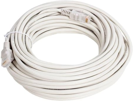Cat5 RJ45 Patch Ethernet Kablosu, 15 Metre, 100 Mbps, PVC Kaplama, Modem ve Router ile Uyumlu