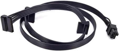 6 pin power supply kablosu 6 pin modüler sata kablo 6 pin 4x sata kablo 90 cm 6 pin sata kablo power supply kablosu