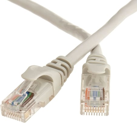 4605 Cat5e Ethernet Patch İnternet Kablosu, 3 m, Beyaz