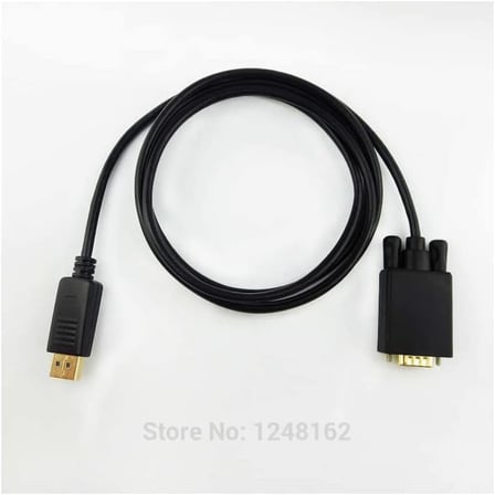 1.8 Metre Display Port To Vga display vga kablo displayport vga kablo