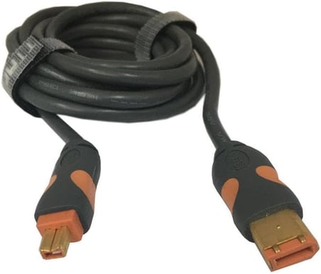 1.8 metre 1394 6 pin to 4 pin kablo 1.8 metre firewire kablo