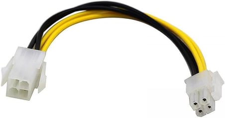 30 cm 4 pin dişi erkek cpu kablo 4 pin dişi erkek cpu uzatma kablo