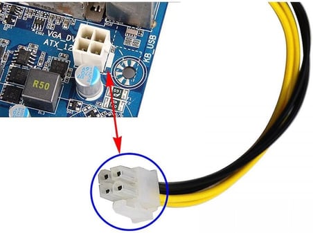 30 cm 4 pin dişi erkek cpu kablo 4 pin dişi erkek cpu uzatma kablo