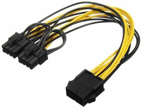 8 Pin Power Ayırıcı Pci-E Molex 8 Pin çoklayıcı kablo