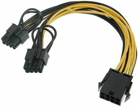8 Pin Power Ayırıcı Pci-E Molex 8 Pin çoklayıcı kablo