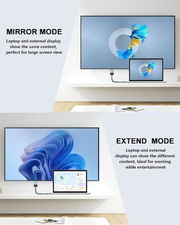 STORE DisplayPort to VGA Dönüştürücü Kablo, 1080p 60Hz Full HD Görüntü Aktarımı, Tek Yönlü DP → VGA Adaptör, Monitör ve Projeksiyon Uyumlu (Displayport to VGA) | ZR1161