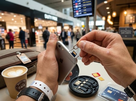 60W Hızlı Şarj Kablosu Seti ve Saklama Kutusu Çok Fonksiyonlu Dönüştürücü Adaptör Telefon Tutuculu Taşınabilir Seyahat Kiti Siyah