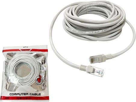 PL-6108 10M Ethernet Patch Poşetli Cat6 Kablo