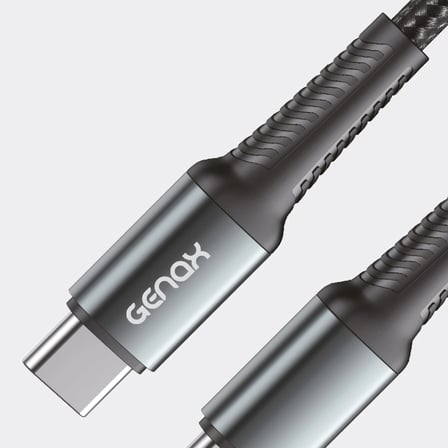 PD Lightning Ultra Hızlı Kırılmaz Siyah Şarj Kablosu