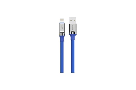 3.4A Lightning Şarj Ve Data Kablosu Mavi Sc-64