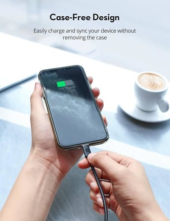 Type-C to Lightning Telefon şarj ve Data Aktarım Kablosu Kaliteli Malzeme Naylon Örgü Tekniği 1 Metre USB C to Lightning Kablo (CB1016)