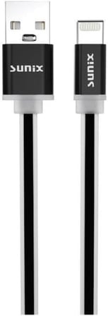 3A Soft Kablo Lightning Şarj Ve Data Kablosu Siyah Sc-03