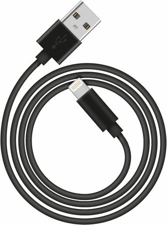 MFI Lisanslı Lightning Kablo 1 Metre - Siyah