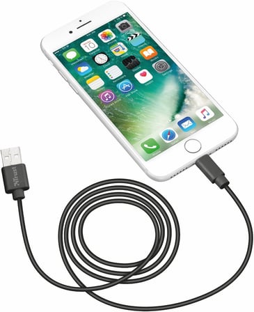 MFI Lisanslı Lightning Kablo 1 Metre - Siyah