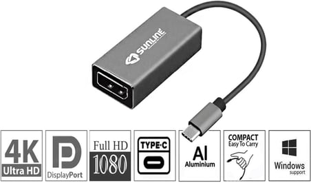 200601 Type-C Displayport Dönüştürücü