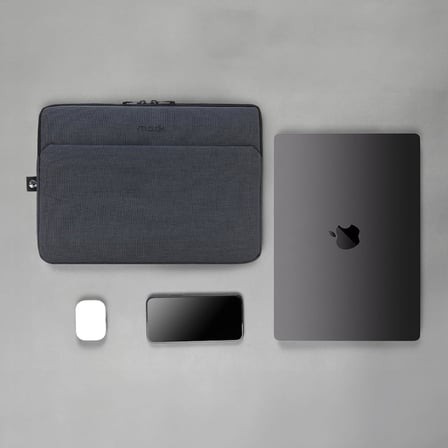 Mce 1504 14 1" Nova Eco 13 14 İnc Yeni Macbook Pro İcin Kilif, Aksesuar Bolmeli Laptop Kilifi, Ykk Fermuarli Notebook & Tablet Kilifi, Antrasit