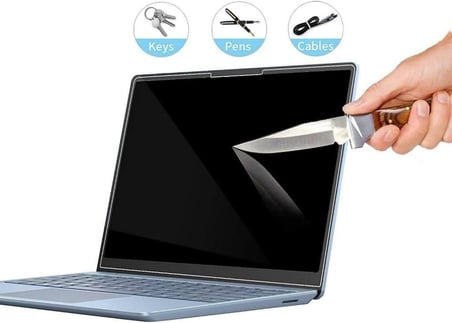 Apple Macbook Air 13 İnç İle Uyumlu Ekran Koruyucu Notebook, 9h Temperli Kırılmaz Esnek Nano Cam, Çizilmeye Ve Darbeye Dayanıklı Laptop Koruma, Hd Şeffaf M5, M4, M3, M2
