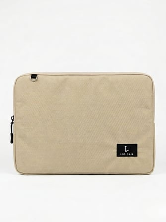 13–14 inç Laptop Kılıfı | MacBook ve Tüm Laptoplara Uyumlu Notebook Çantası (Bej)