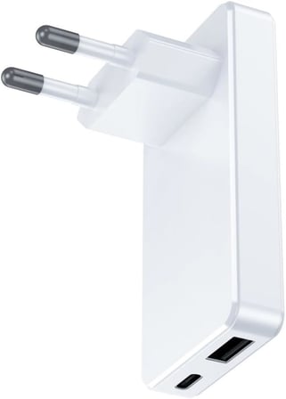 HP-C36 65 Watt GaN Şarj Adaptörü 100 Cm Kablo 2-Port Fast Charger Hızlı Şarj Seti Type-C Kablo Dahildir Quick Charge 3.0