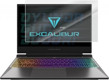 Casper Excalibur G870 15.6 İnç İle Uyumlu Mat Ekran Koruyucu Notebook, Yansıma Ve Parlama Önleyici Parmak İzi Bırakmayan Laptop Koruma, 9h Temperli Kırılmaz Esnek Nano Cam 16:9