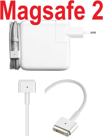 Notebook Adaptör MagSfe 2 20V 4.25A 85W - A1398 Magsafe 2 Power 85W, A1424 Magsafe 2 Power 85W, Şarj Magsafe 2 85W Adp-85Fb T Muadili ile uyumlu PRS-074