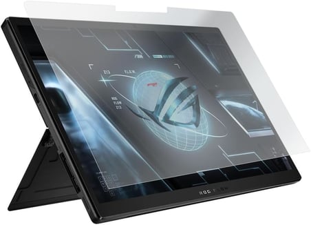 Asus Rog Flow Z13 13.4 İnç İle Uyumlu Mat Ekran Koruyucu Notebook, Yansıma Ve Parlama Önleyici Parmak İzi Bırakmayan Laptop Koruma, 9h Temperli Kırılmaz Esnek Nano Cam 16:10