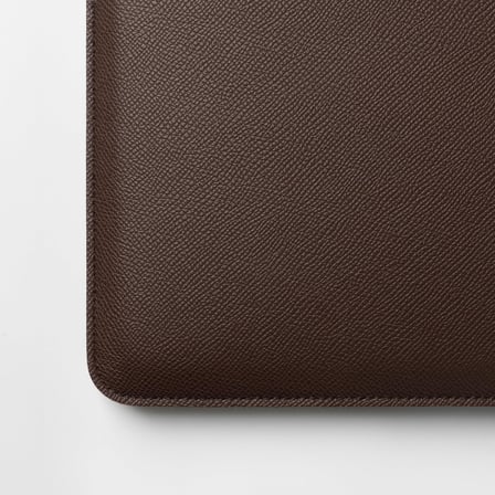 Laptop Kılıfı 14 inç MacBook Pro M4 M3 M2 M1 Pro/Max 2024 ile Tam Uyumlu, Suni Deri Kılıf 14 inç, Kahve